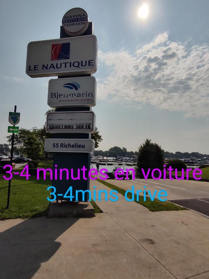 Welcome To Airbnb Saint-Jean-sur-Richelieu Dış mekan fotoğraf